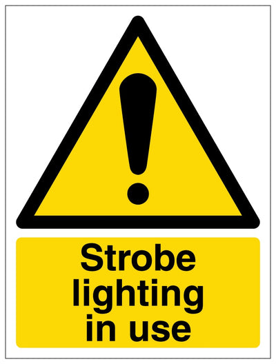 Strobe Lighting In Use Potrait
