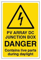 Pv Array Dc Junction Box - Portrait
