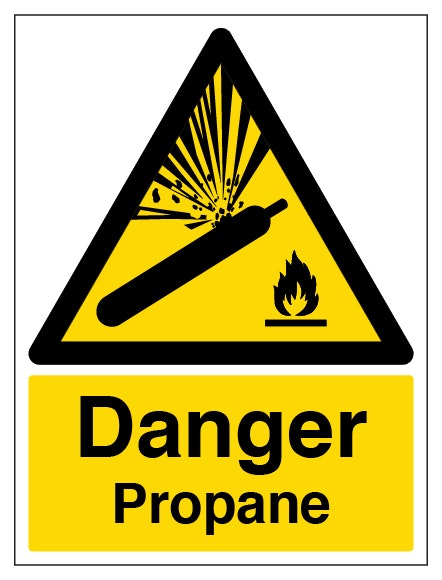 Danger Propane Portrait