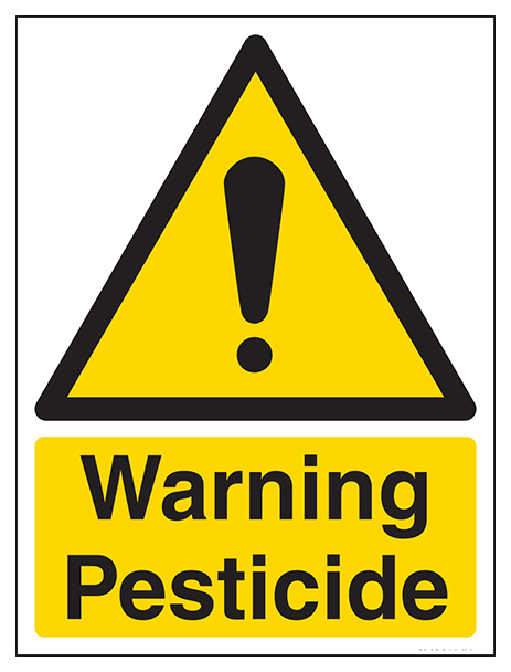 Warning Pesticide Portrait