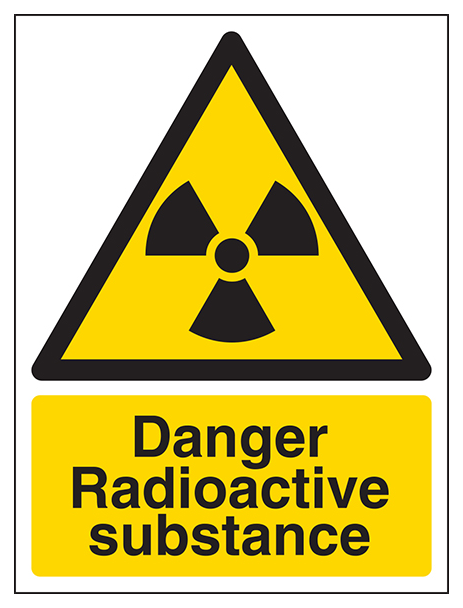Danger Radioactive Substance Portrait