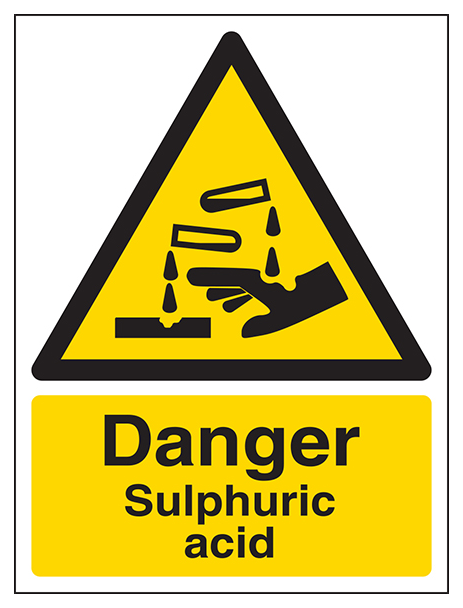 Danger Sulphuric Acid Portrait