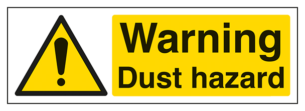 Warning Dust Hazard Landscape