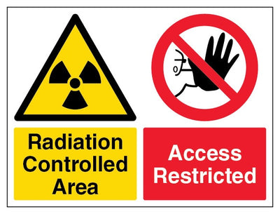 Radiation Controlled Area Access Restricted Landscape