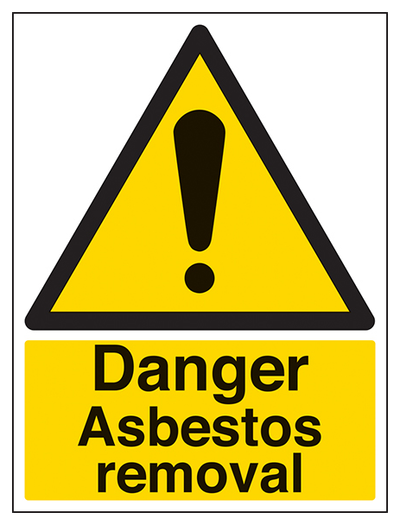 Danger Asbestos Removal Portrait