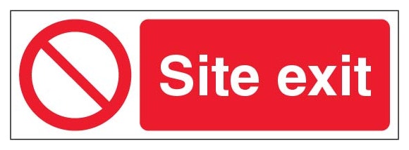 Site Exit Narrow Landscape