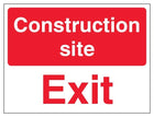 Construction Site Exit - Landscape