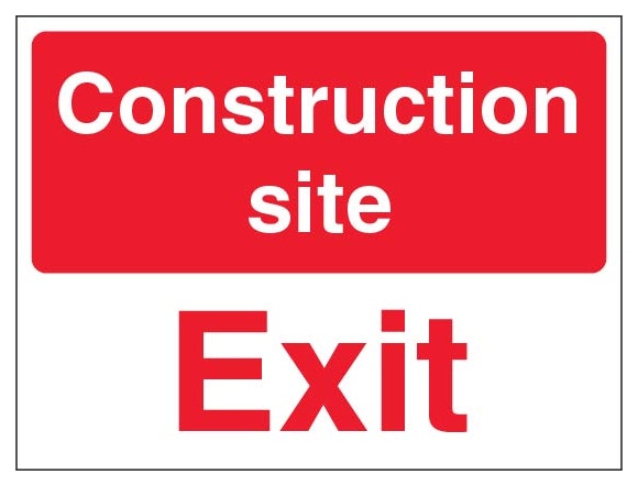 Construction Site Exit Landscape