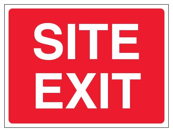 Site Exit Landscape Red