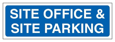 Site Office And Site Parking Narrow Landscape