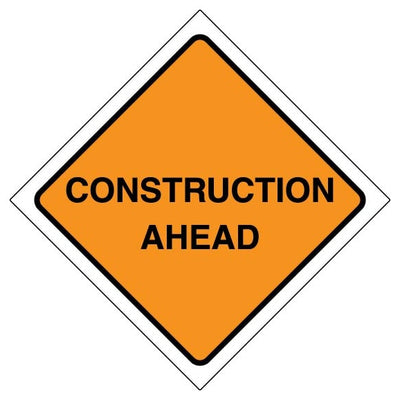 Construction Ahead Square