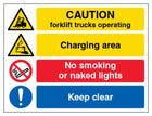 Forklift Trucks Charging Area - Landscape