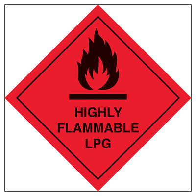 Highly Flammable Lpg