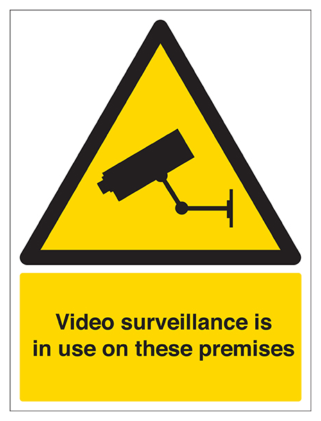 Video Surveillance In Use On These Premises