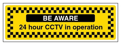 Be Aware 24 Hour Cctv In Operation Landscape