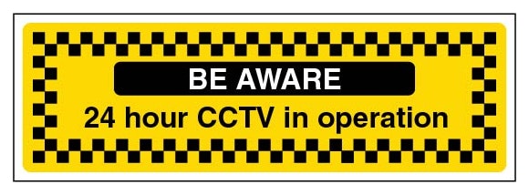 Be Aware 24 Hour Cctv In Operation Landscape