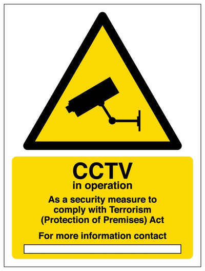 Cctv In Operation Comply With Terrorism Act