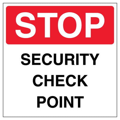 Stop Security Check Point