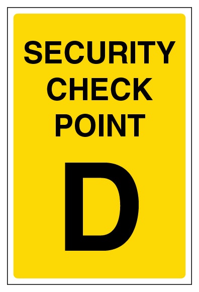 Security Check Point D