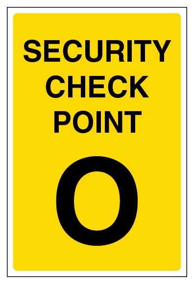 Security Check Point O