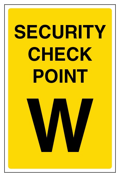 Security Check Point W