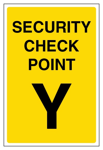 Security Check Point Y
