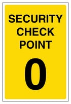 Security Check Point 0
