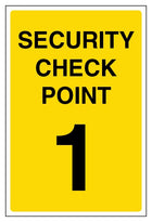 Security Check Point 1