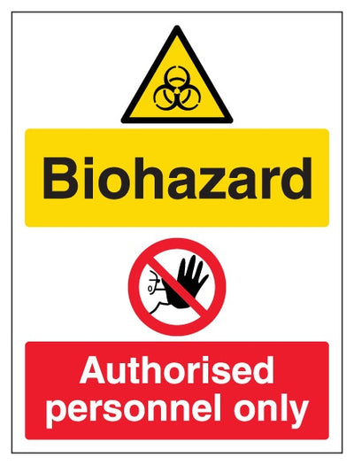 Biohazard Authorised Personal Only Portrait