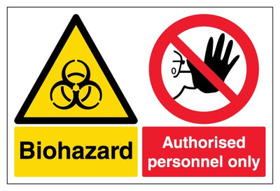 Biohazard Authorised Personel Only Landscape