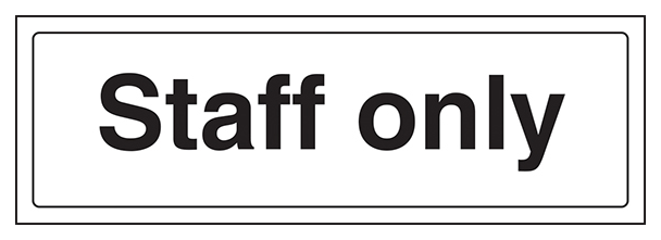 Staff Only