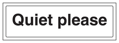 Quiet Please Landscape