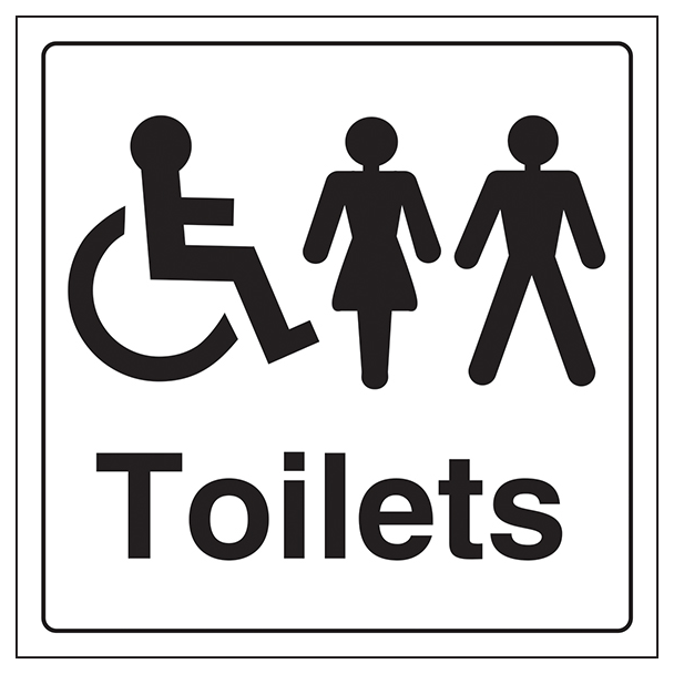 Unisex And Disabled Toilet