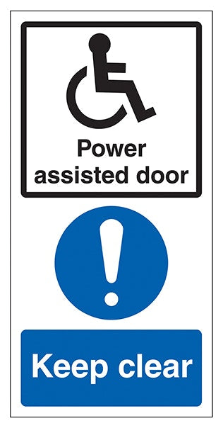 Power Assisted Door Keep Clear