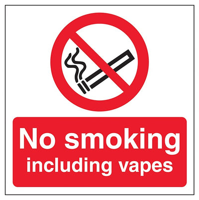 No Smoking Including Vapes