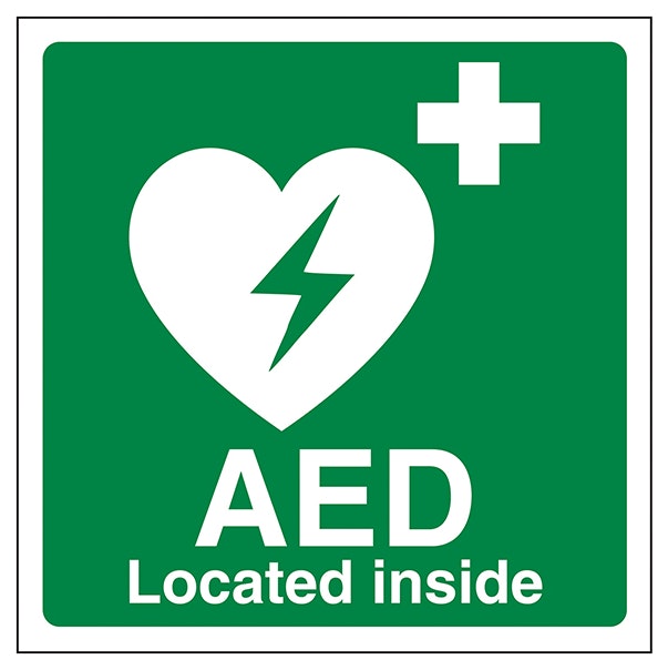 Aed Located Inside