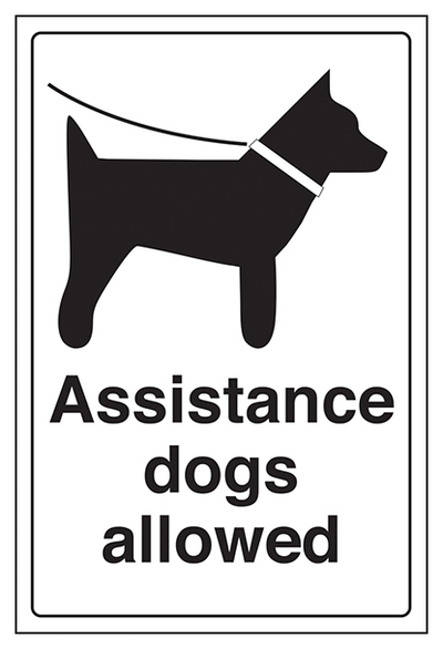 Assistance Dogs Allowed
