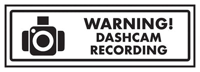 Warning Dashcam Recording
