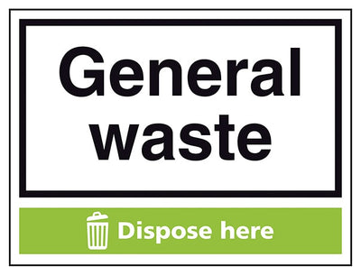 General Waste Dispose Here