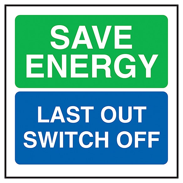 Save Energy Last Out Switch Off
