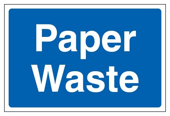 Paper Waste Large Landscape