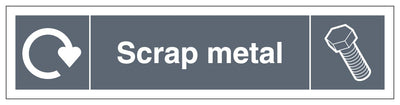 Wrap Scrap Metal Recycling Slim Landscape