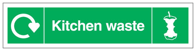 Wrap Kitchen Waste Recycling Slim Landscape