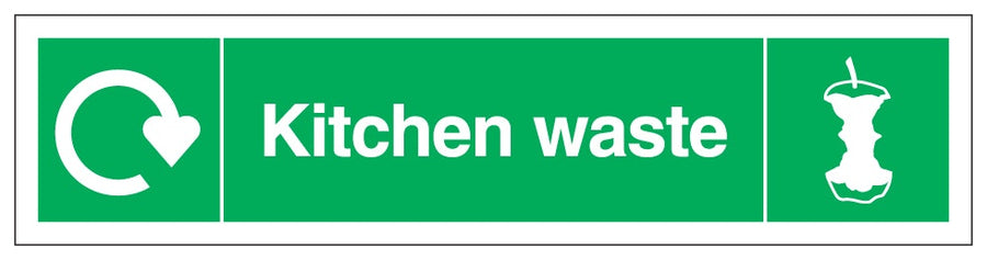 Wrap Kitchen Waste Recycling Slim Landscape
