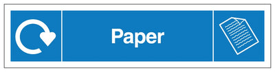 Wrap Paper Recycling Slim Landscape