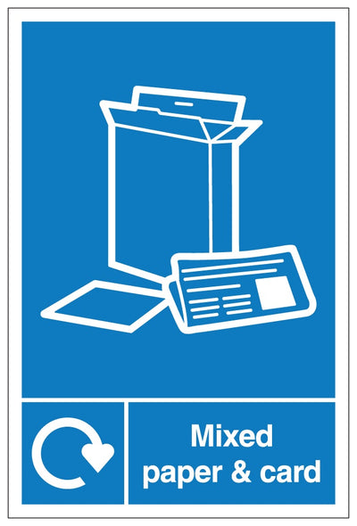Wrap Mixed Paper And Card Recycling