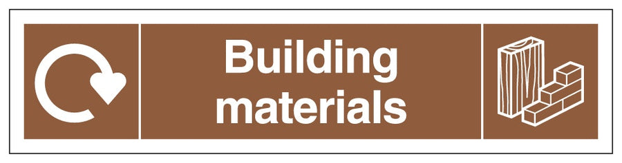 Wrap Building Materials Recycling Slim Landscape