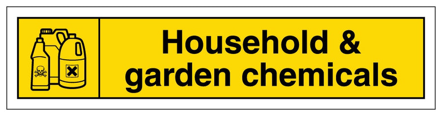 Wrap Household And Garden Chemicals Recycling Slim Landscape