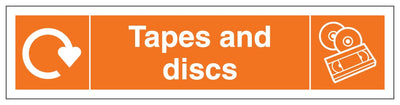 Wrap Tapes And Discs Recycling Slim Landscape