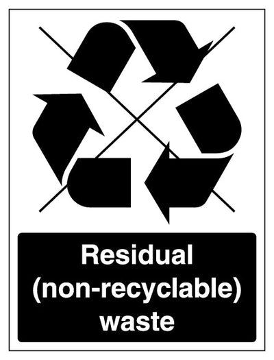 Residual Non Recyclable Waste Waste Symbol